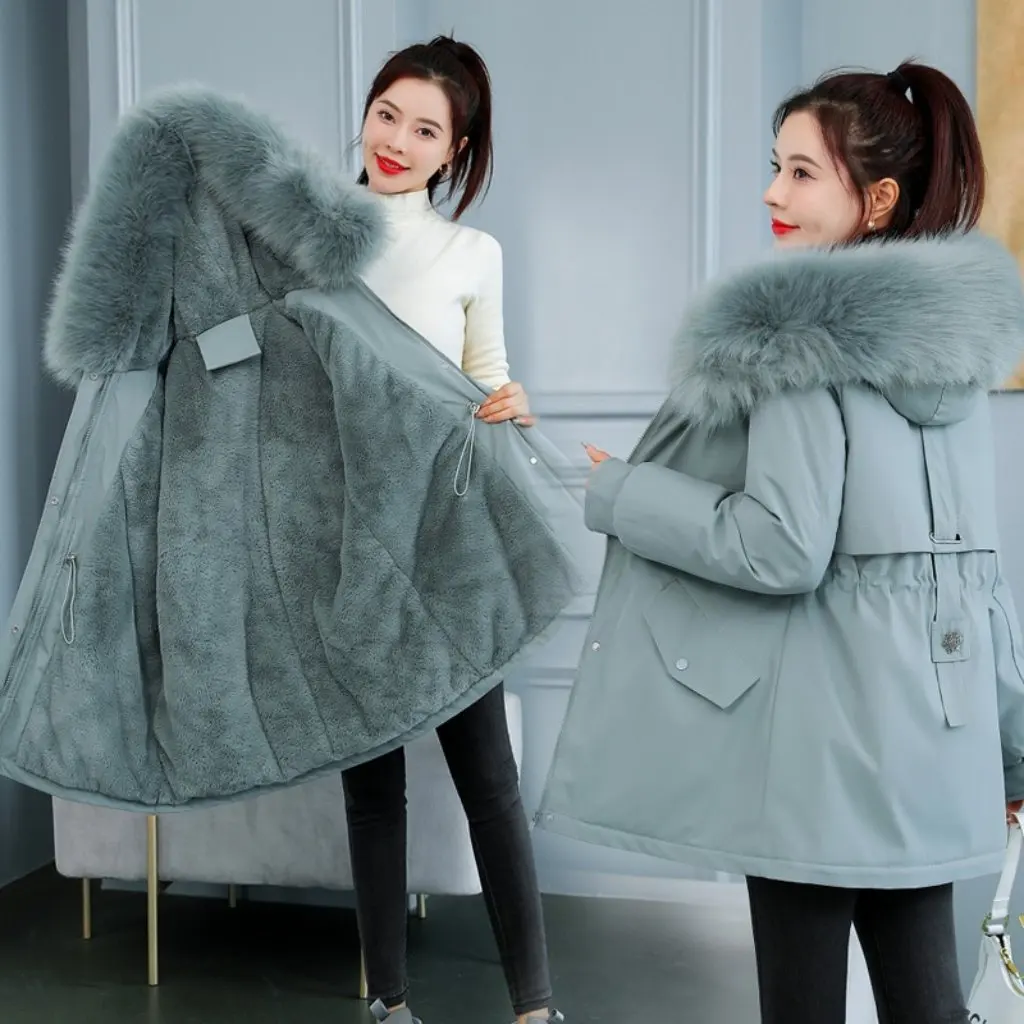 

Vietnam Pike Women's Winter Thickened Cotton-Padded Jacket Korean Style Loose Fit Short Ins Trendy Clothing Wholesale