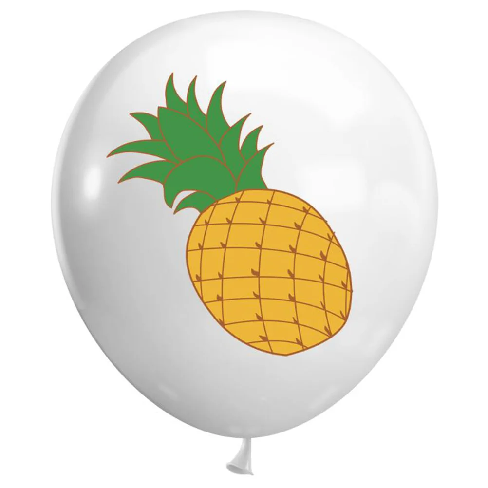

15pcs Pineapple Balloon Kit Hawaii Party Latex Sequin Summer Balloons For Festival Decoration Party Supplies Confetti Balloons