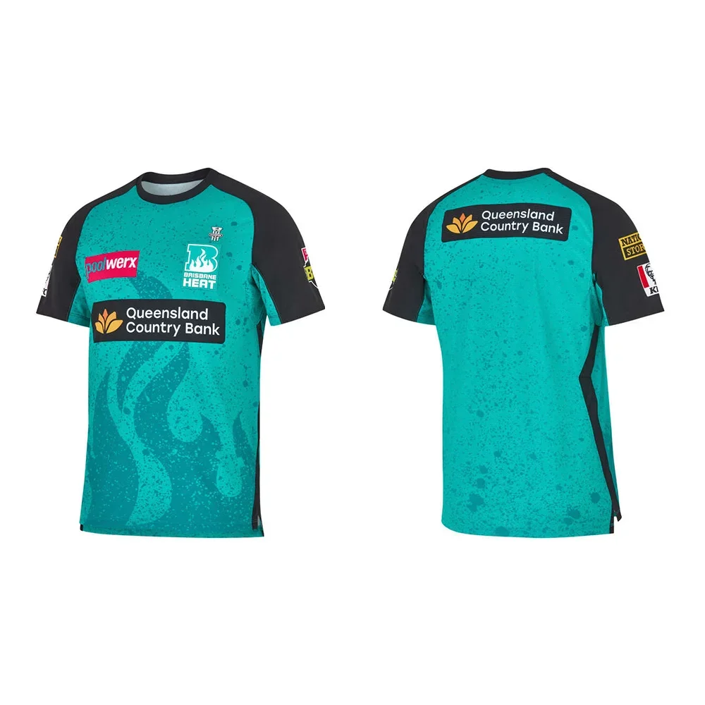 24/25 Australia Cricket Training Jerseys Sports Jerseys Must-have Jerseys For Fans Brisbane Heat 3D