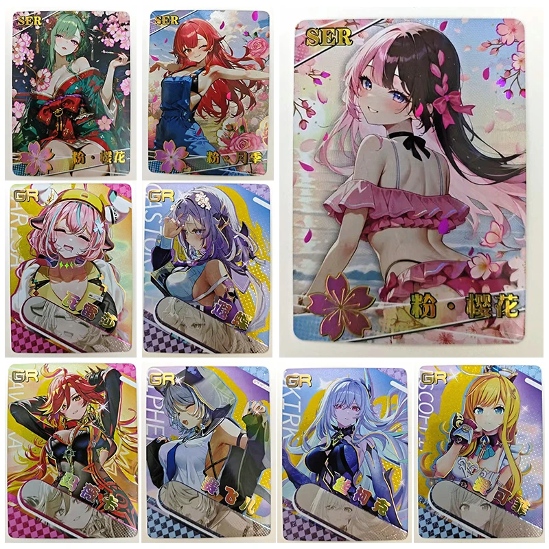 

Аниме «История богини» 1M16 SER GR, карты серии Skirk Varesa Mavuika, коллекционные карты, подарки на Рождество, день рождения, детские игрушки