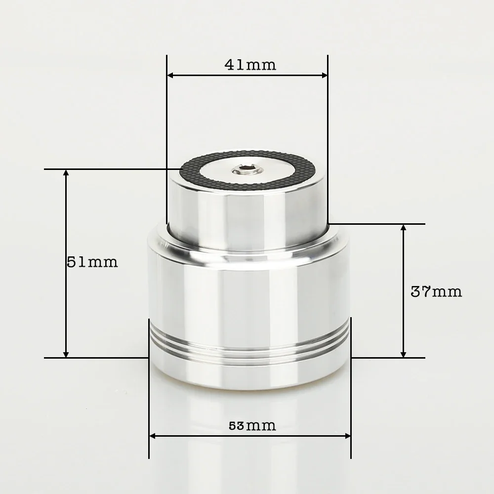 Aluminum Alloy Maglev Float Speaker Spike 53X51MM Amp Stand Base Feet HIFI