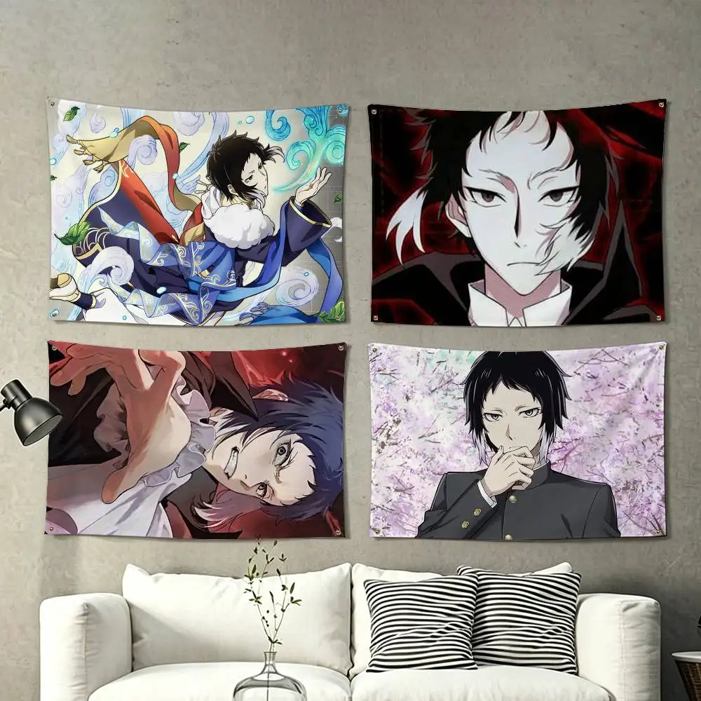 R-Ryunosuke A-Akutagawa  Flag Suitable For Party Club Outdoor Interior Wall Decoration Banner Fans Gift