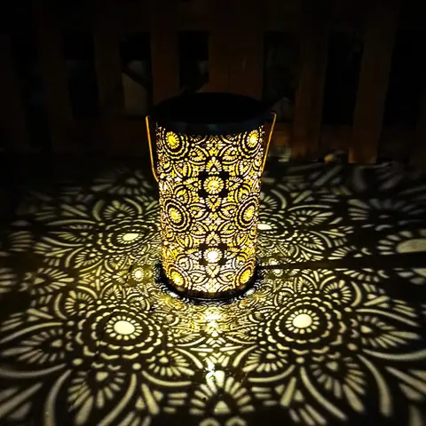 나비/꽃/나뭇잎 야외 LED 조명 방수 야외 매달려 랜턴 파티오 마당 통로 장식에 대 한 태양 조명 매달려