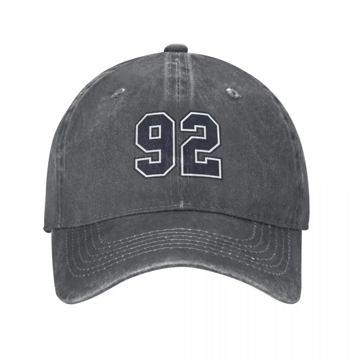 

92 Sports Number Ninety-Two Baseball Cap summer hat men's big size hat Snap Back Hat western Hats For Women Men's