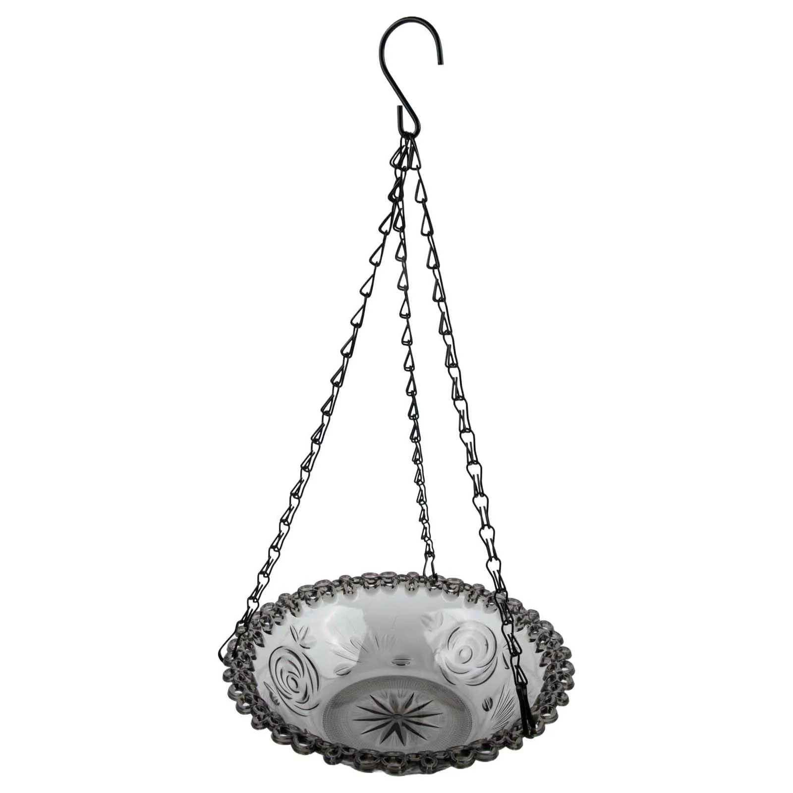 Birdbath with Integrated Solar Fountain Beautifully Designed for Gardens Promoting Wildlife Engagement Outdoors