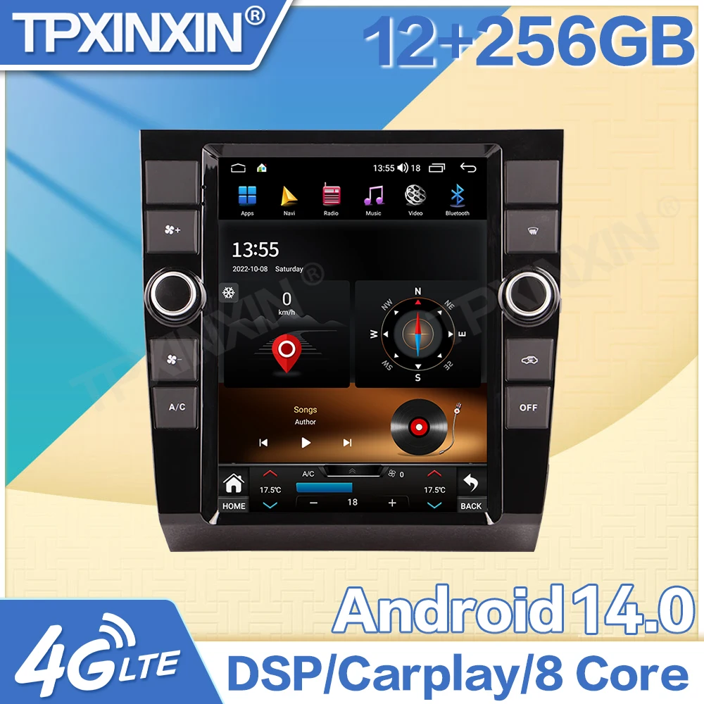

Android 14 Wireless Carplay Navi Car Radio For Audi A4 2002 2003 -2008 10.4 Inch Touch Screen Multimedia Player Stereo Head Unit