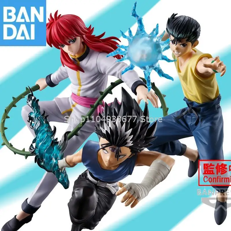 

Bandai Yu Yu Hakusho: Dark Tournament Yusuke Urameshi Kurama Hiei In Stock Original Genuine Figure Model Collector Figurine Toys