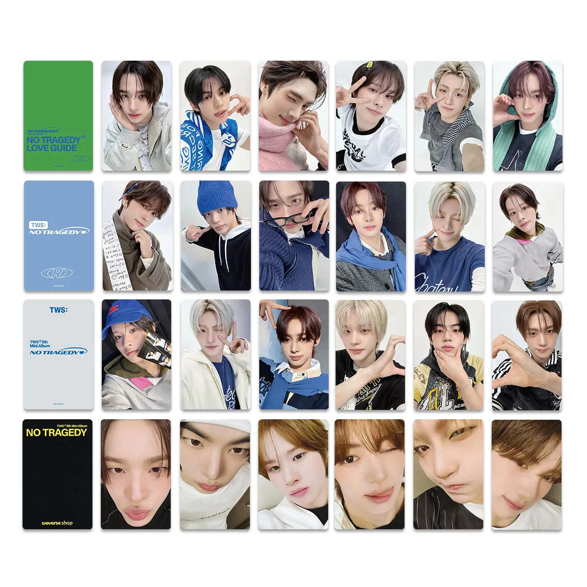 New Kpop mini 5th album EP NO TRAGEDY,Shinyu Dohoon Hanjin TWS