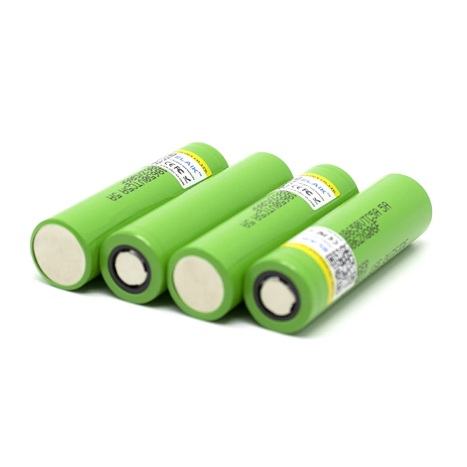 ELAIK-Bateria Li-ion Recarregável, 3.7V, 2600mAh, VTC5A, 18650, US18650VTC5A, 35A, Brinquedos Lanterna