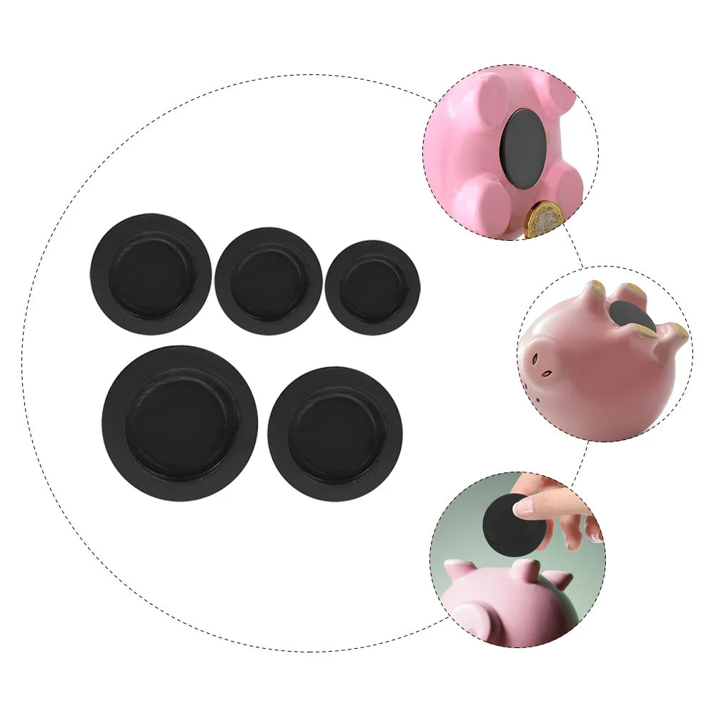 Bin Round Rubber Stopper Piggy Bank for Adults Plugs Garbage Can Mobile Phone Holder Car Cell Stand