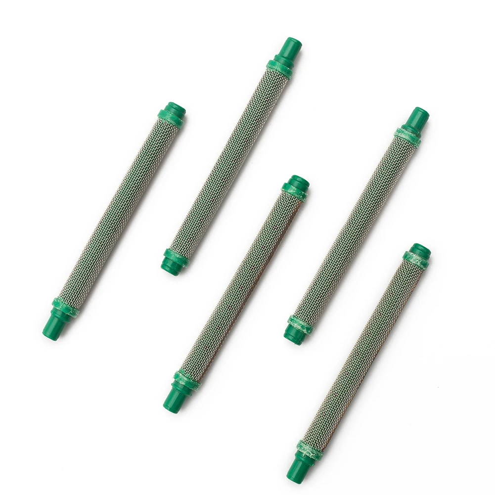 5pcs 103mm 30mesh  Filter Airless Spray Tool GREEN Filter Insert 304 Stainless Steel  Suitable For Wager Spray Tools