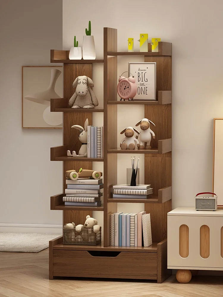 

Книжная полка напольная книжный шкаф бытовой простой шкаф гостиная хранилище спальня многослойный узкий щелевой шкафчик у w