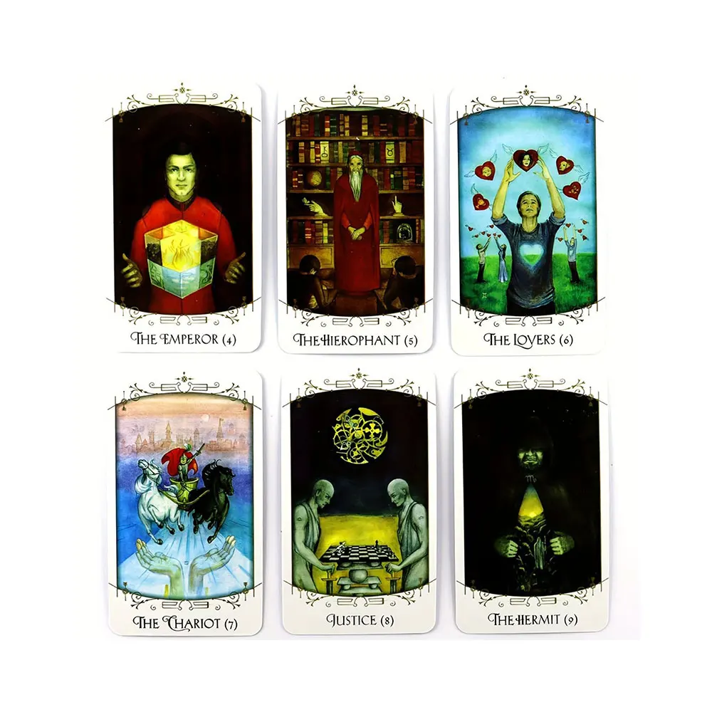 Hot selling insight Tarot Oracle Card Leisure Fortune Divination Party Entertainment Family gatherings Chess Card Game Tarot