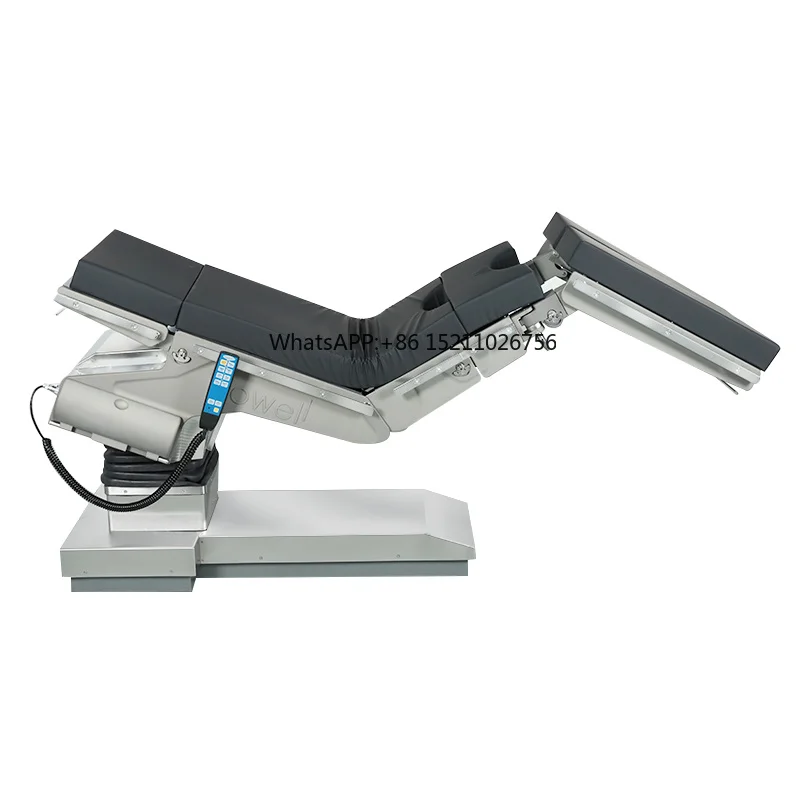 Operating Table with Trendelenburg Lateral Tilt Electric Adjustment and X-Ray Transparent Tabletop for Operating Room