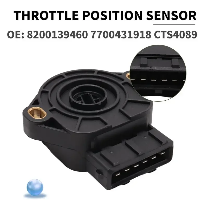 Sensor de posición del acelerador 8200139460 compatible con Renault Clio Twingo Scenic 7700431918 CTS4089-M53K