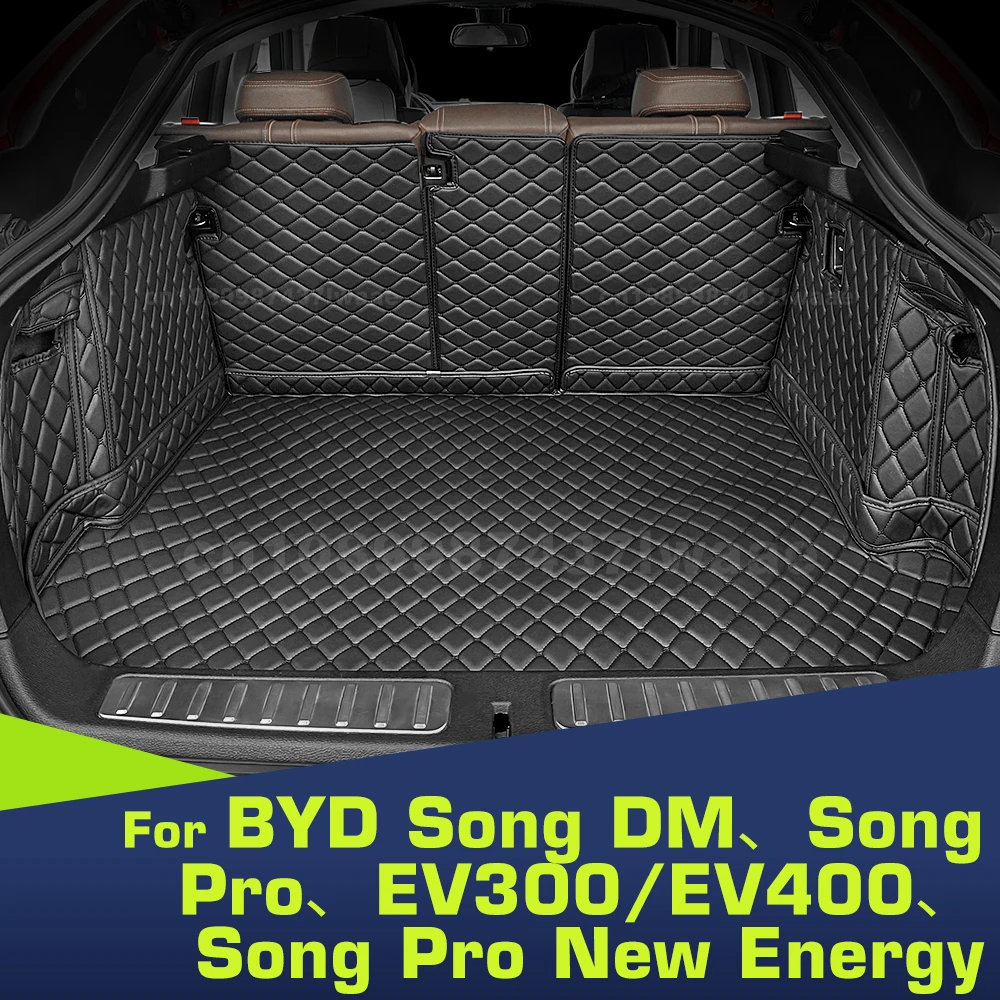 

For BYD Song DM、Song Pro、EV300/EV400、Song Pro New Energy Auto Full Coverage Trunk Mat Car Cargo Liner Interior Accessories