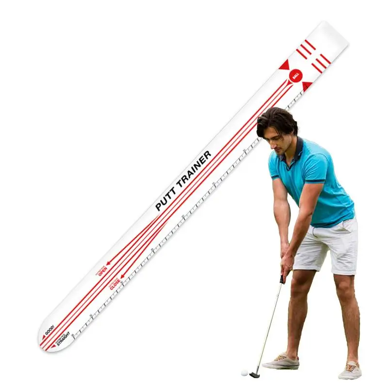 Golf Putting Practice Device Golf Training Mat Practice Mats Equipment Swing Trainer Aid Enhance Your Skills For Practice For