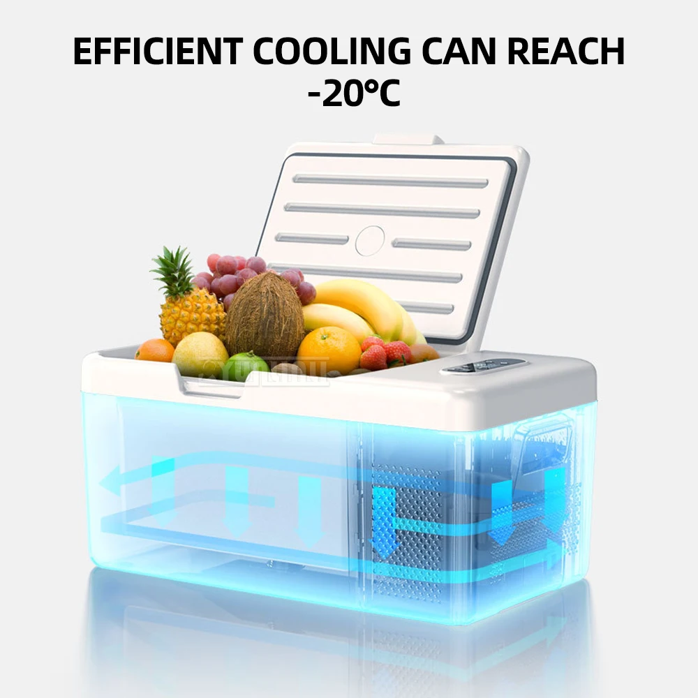 차량용 냉장고 12V 24V 이중 듀얼 제어 가정용 소형 냉동고 소형 냉장고