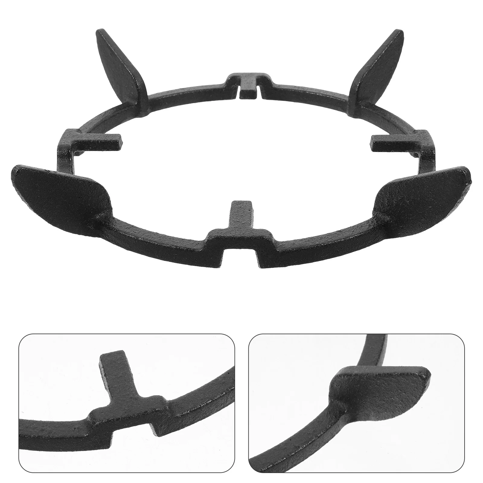 

Wok Stand For Gas Iron Pot Rack Non Slip Stove Top Rack Wok Stove Accessories Cooking Efficiency Enhancer