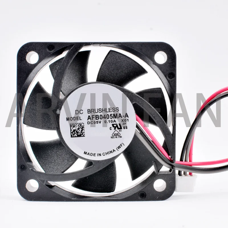 

Brand New Original AFB0405MA-A 4cm 40mm Fan 40x40x10mm DC5V 0.10A Dual Ball Bearing 3-line Cooling Fan For Micro Device Router