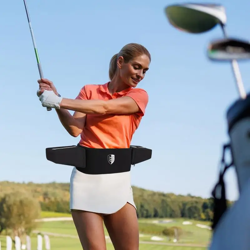 Golf Swing Trainer Universal Golf Waist Assist For Swing Trainer Outdoor Golf Training Equipment Gesture Alignment Practice Tool