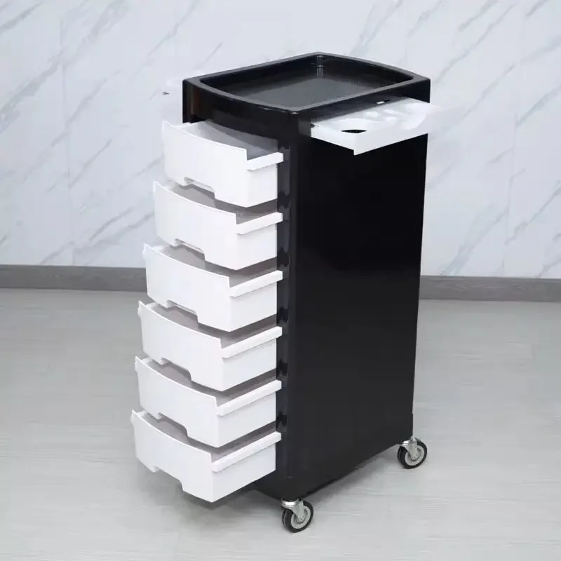 Beauty salon cart Barber shop Hair stylist Perming and dyeing tool cart High-end hair salon Special tool Bar cart cabinet
