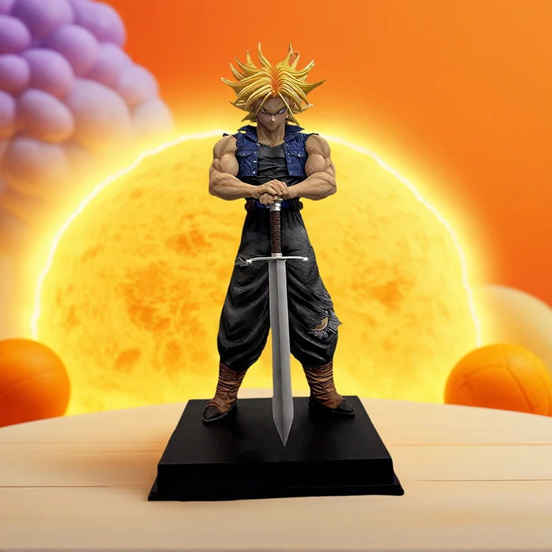 

53 см Son Goku Super Saiyan Фигурка Аниме Dragon Ball Goku DBZ Фигурка Игрушки Модель Подарки Коллекционные Фигурки для Детей