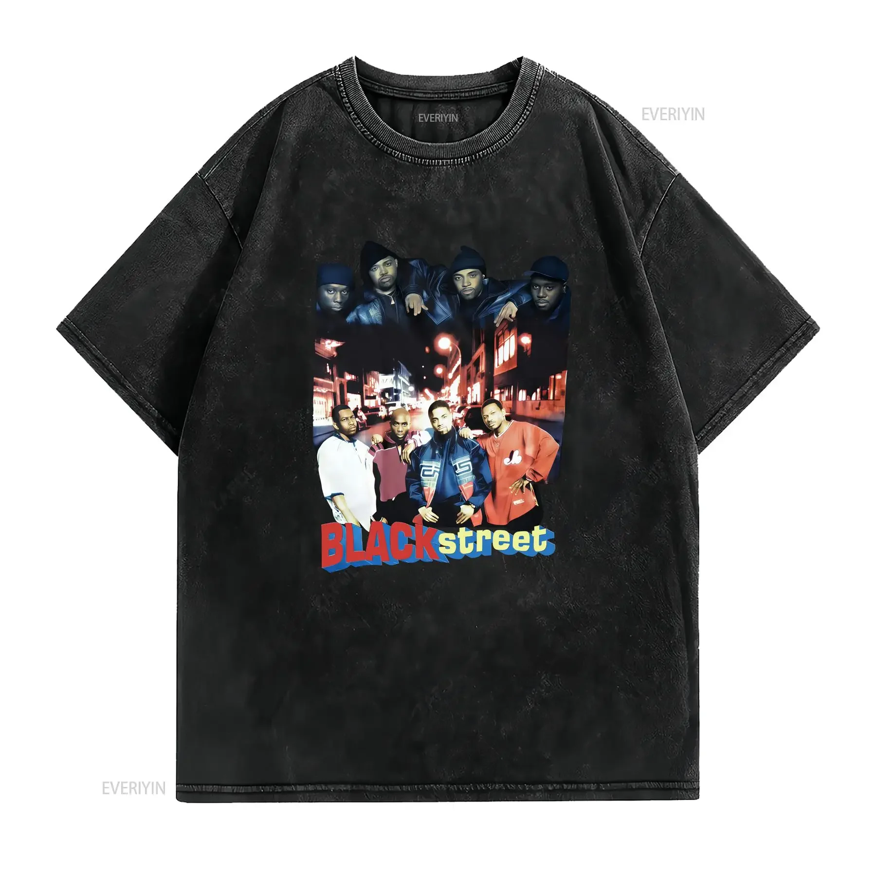 PRECIOUS BLACKSTREET NO DIGGITY T Shirt NEGOTIABLE PRICE vintage Washed fashion Unisex Soft graphic Stretched streetwear