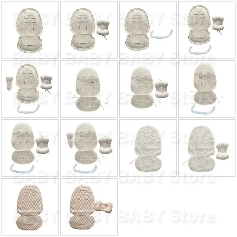 

Q81A 2025 Baby Strollers Cooling Pad for Infant Universal Ice Silk Cushion Soft & Breathable Mattress for Pram Carts