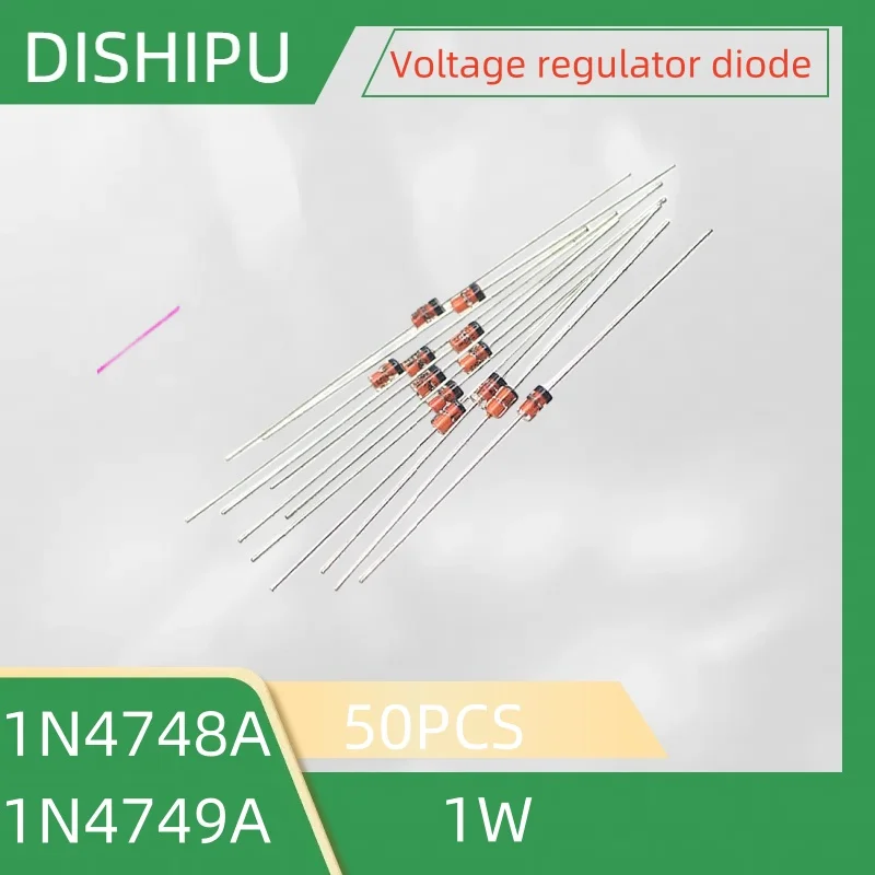 

50PCS 1N4748A 1N4749A 1W voltage regulator diodes