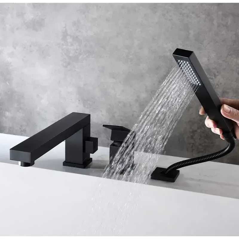 On Mounted single lever bath mixer modern tub faucet