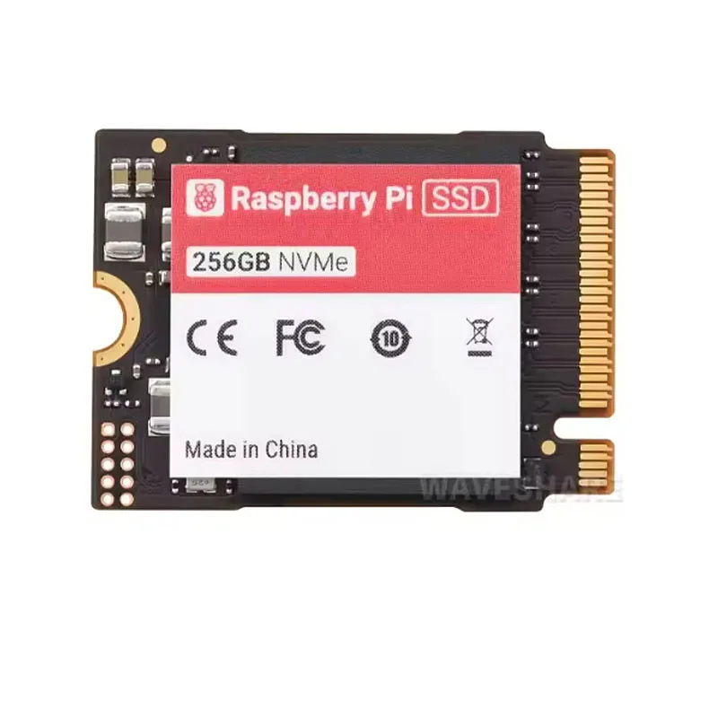

official Raspberry Pi SSD, High-speed Solid State Drives, Options for 256GB / 512GB, Complies with PCIe Gen 3 standard
