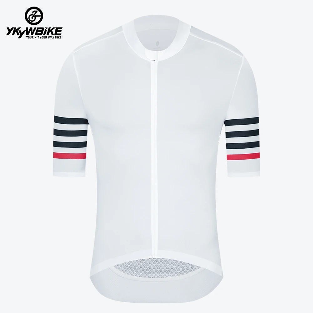 YKYWBIKE Men Cycling Jersey  Lightweight Pro Aero Race Fit Short Sleeve Summer Motocross Mountain Bike Racing Road Bicycle Tops