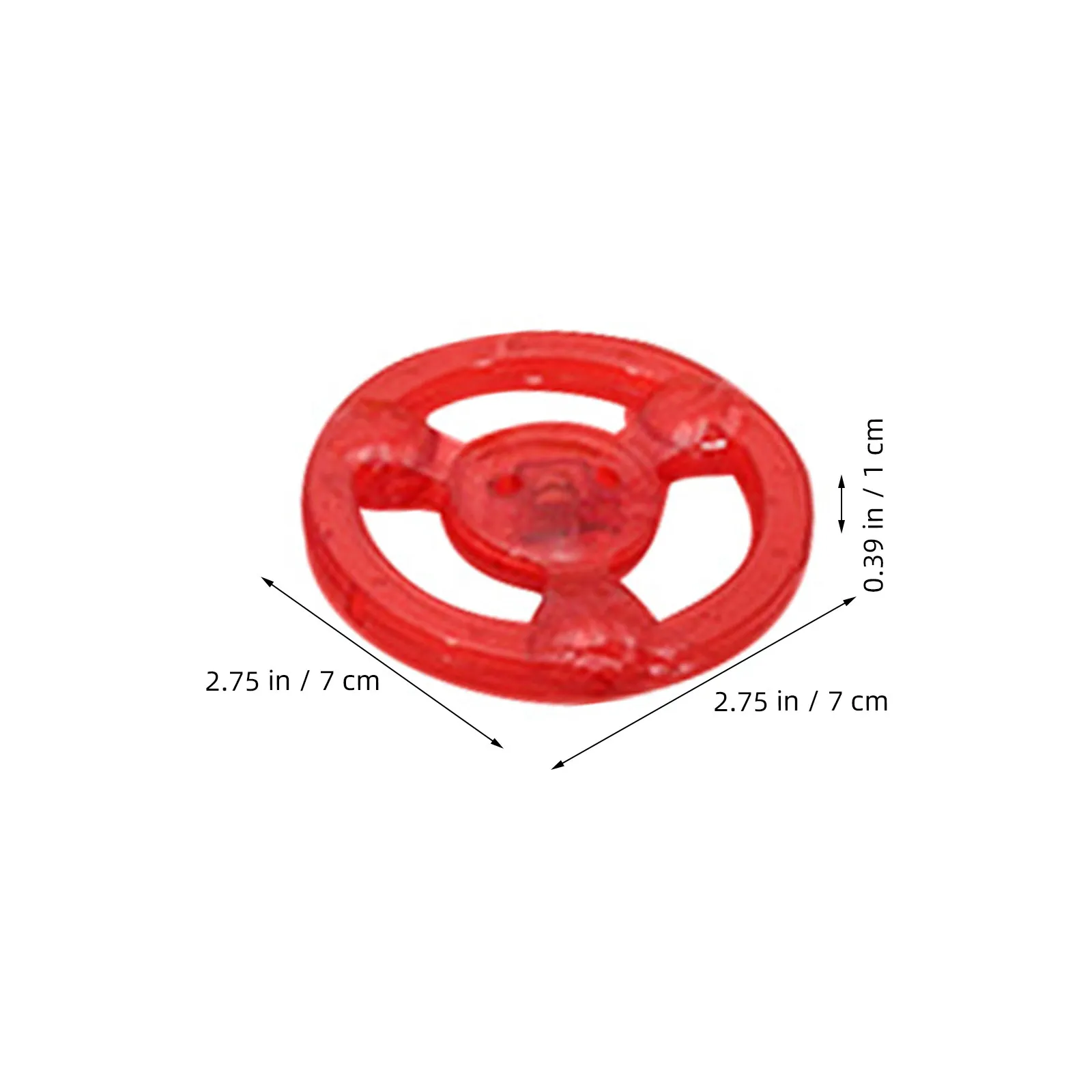10Pcs Flashing Pull String Light Wheel Set for Kids - High-Speed Spinning Colorful Glow Ring with Loud Sound Educational Play