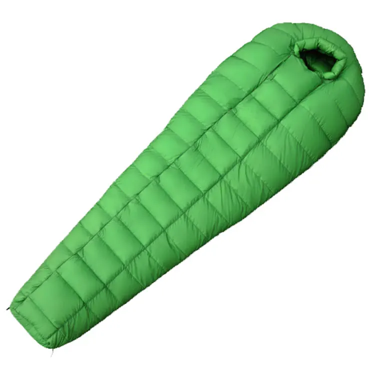 Outdoor camping hiking New Four seasons warm mummy outdoor travel down sleeping bag