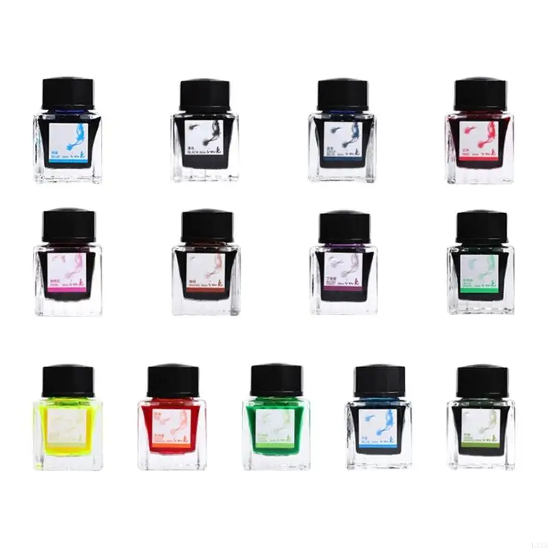 

LXAA 30 мл фонтана писать чернила красочная фонтана ручка художника каллиграфия чернила для написания живописи и журнала