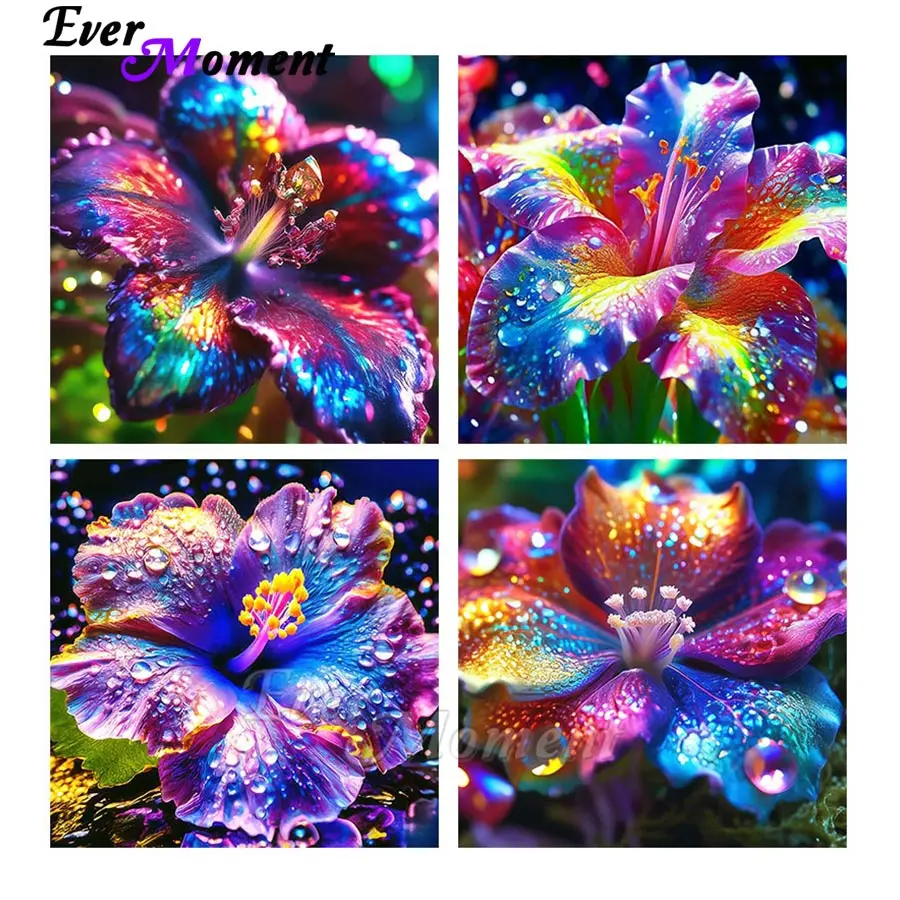 

Ever Moment Beautiful Flower Diamond Painting Landscape Handicraft Wall Art Decoration Rhinestone Kit Home Decor ASF3161