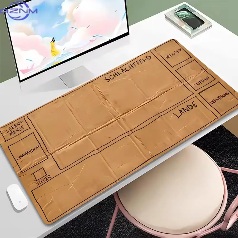 mouse pad Cardboard Board Game Zone Magic Party XL Game Mat Durable Rubber for TCG MTG Desk Mouse Pad Office Friendly Design 1pc
