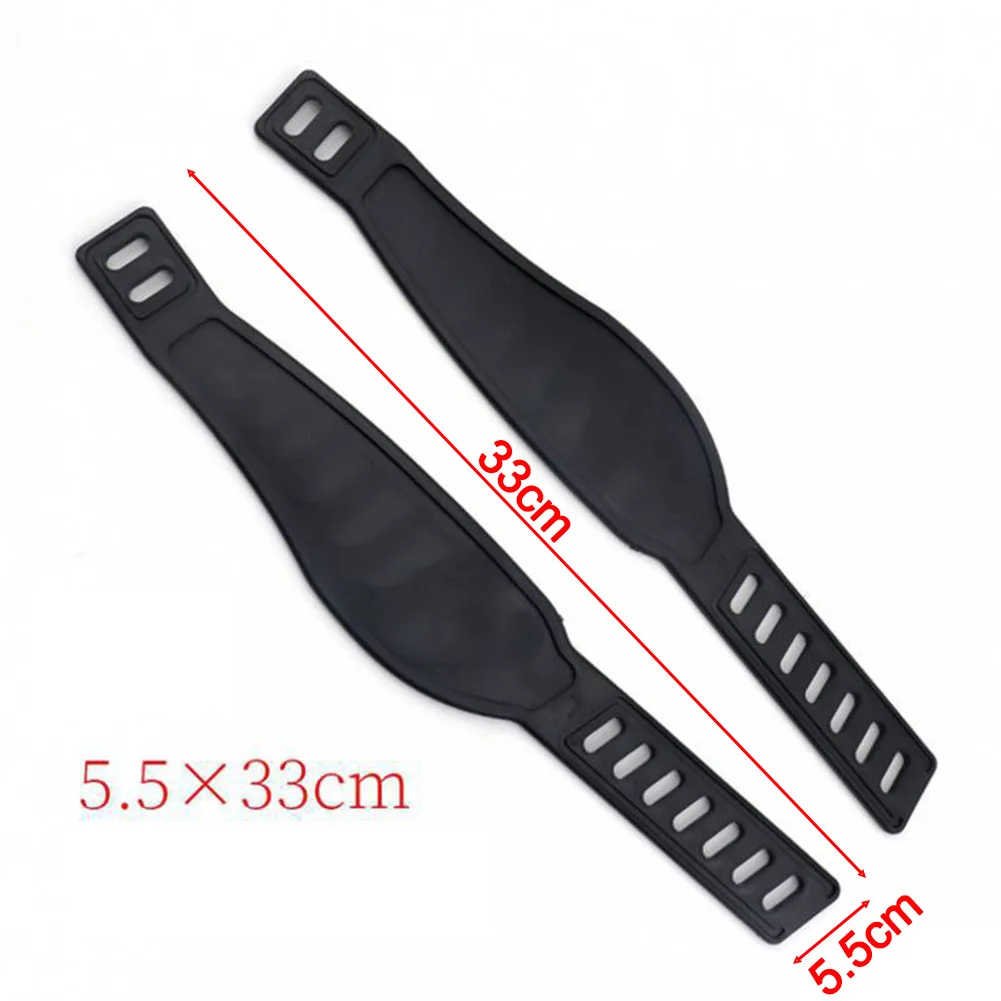 

Set of 2 Pedal Straps for Exercise Bikes Adjustable Length 4 5x28cm Fitness Accessories Compatible with Most Bikes