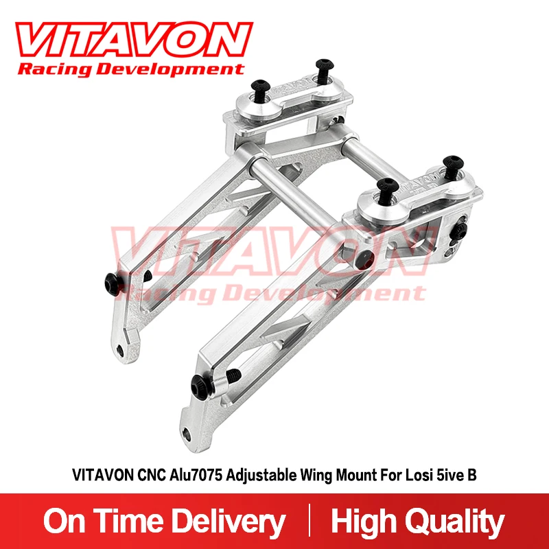 VITAVON CNC Alu7075 Adjustable Wing Mount For Losi 5ive B