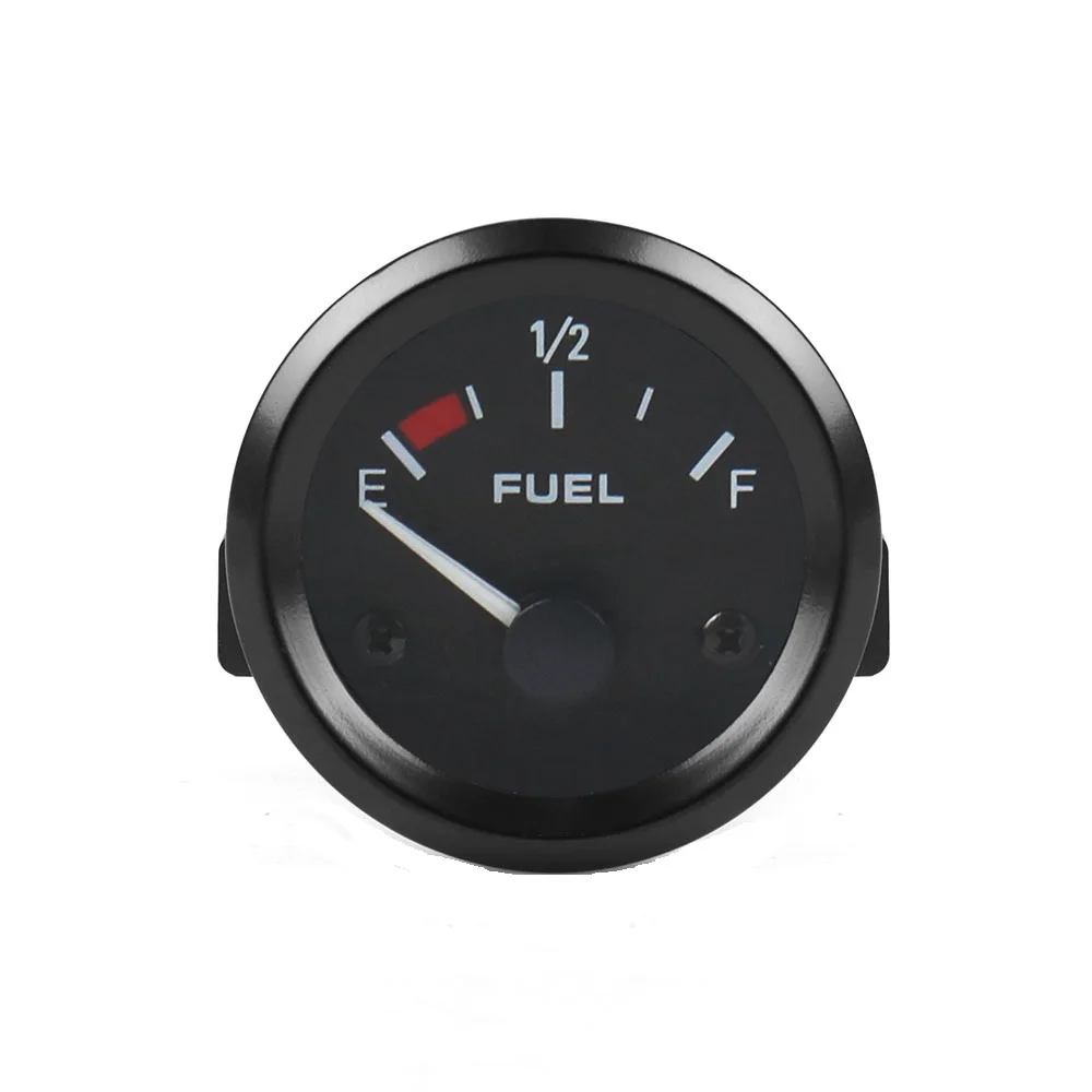 12V Car Auto Fuel Level Gauge E-1/2-F Pointer 2