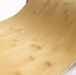 L: 2,5 Meter Breite: 410mm t: 0,2mm natürliches karbon isiertes Bambus furnier minimalisti scher ökologischer Stil Wohn furnier dekoration