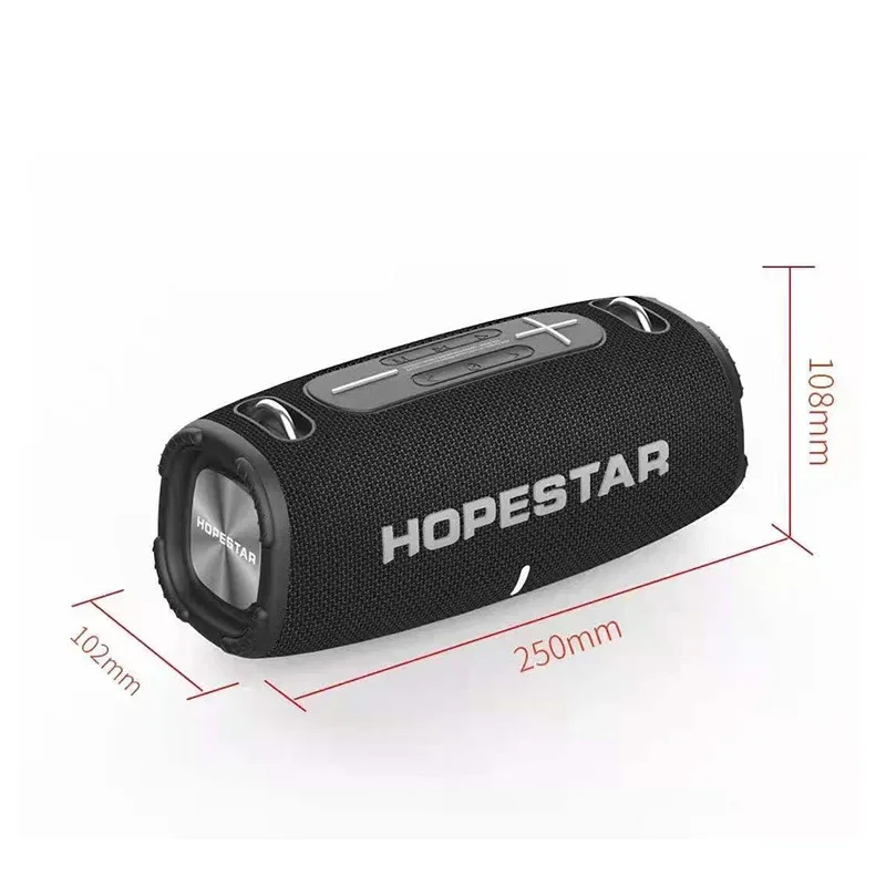 HOPESTAR H50 High Power przenośne głośniki Bluetooth potężny głośnik bezprzewodowy Subwoofer basowy odtwarzacz Mp3 nagłośnienie Radio FM