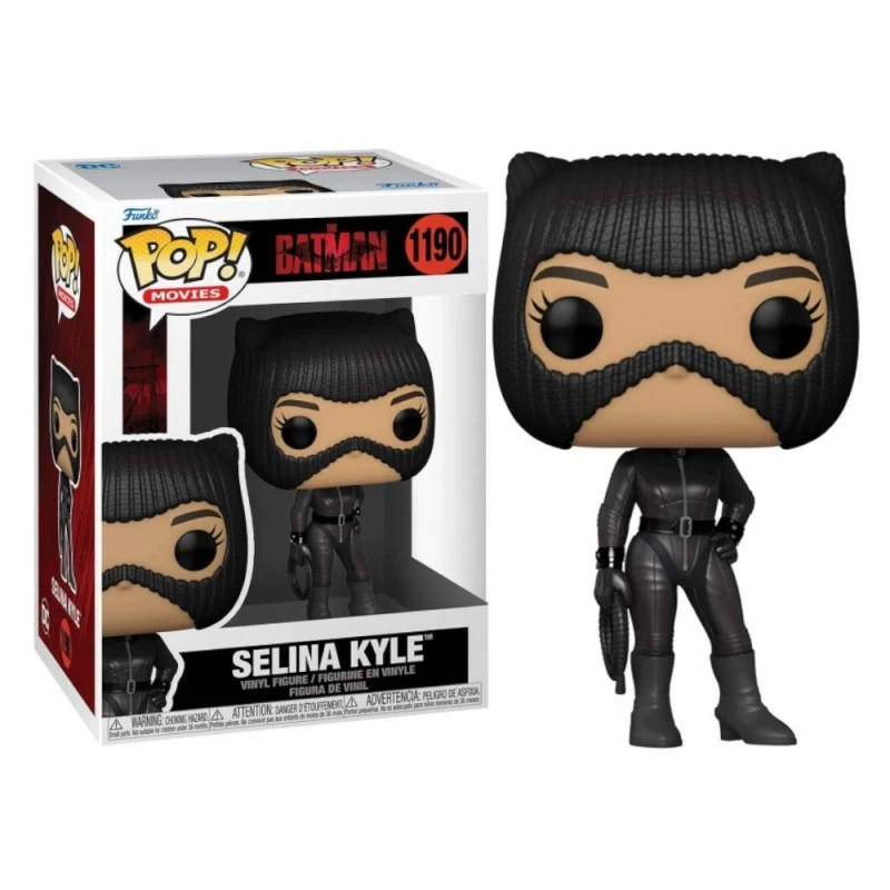 New FUNKO POP MOVIES Batman SELINA KYLE 1190# PVC Vinyl Figure Collectible Model Toys Hero for Party Gift Toy