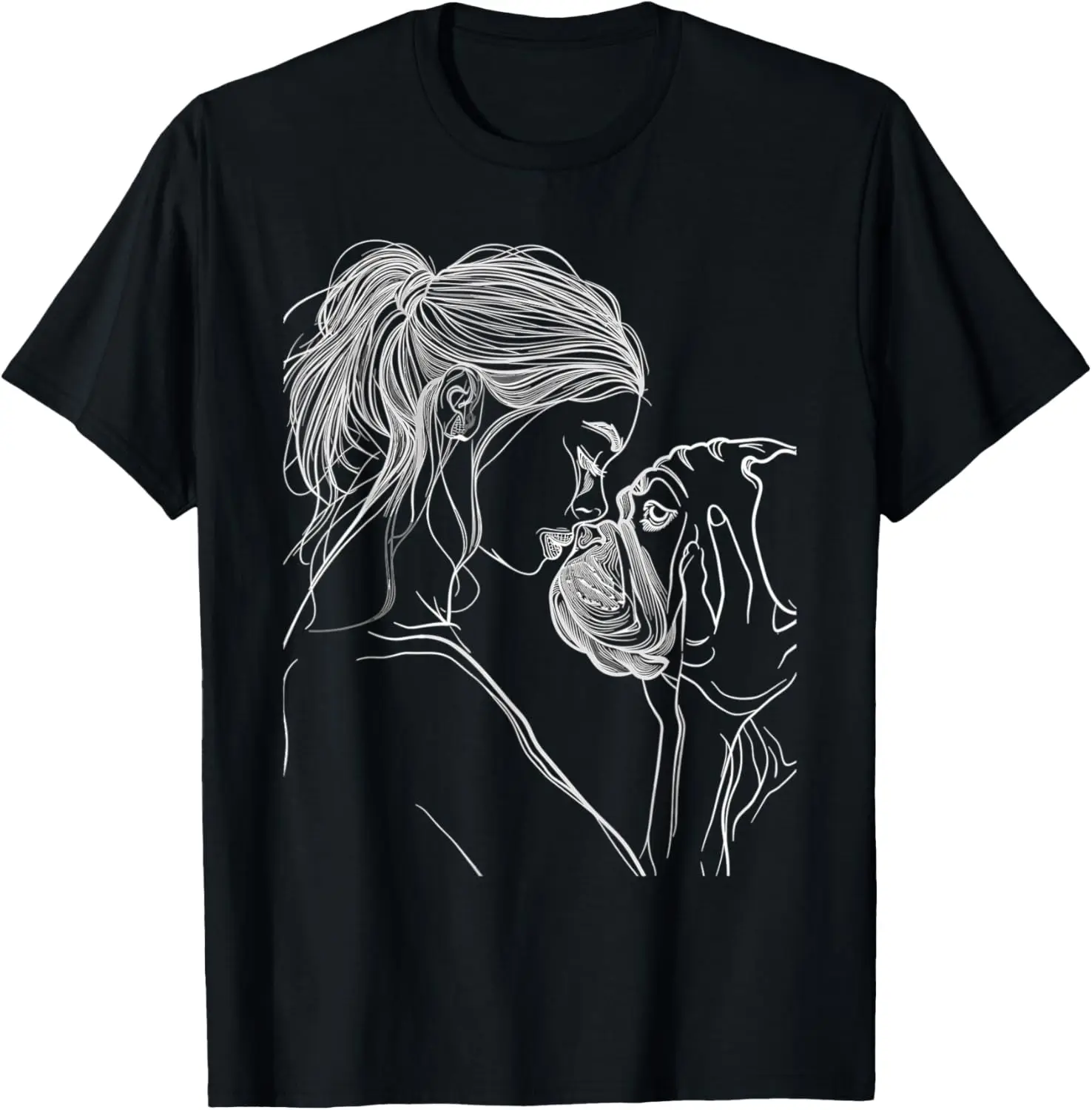 

New t-shirt - English Bulldog Mom Dog Art Mother's Day T-Shirt