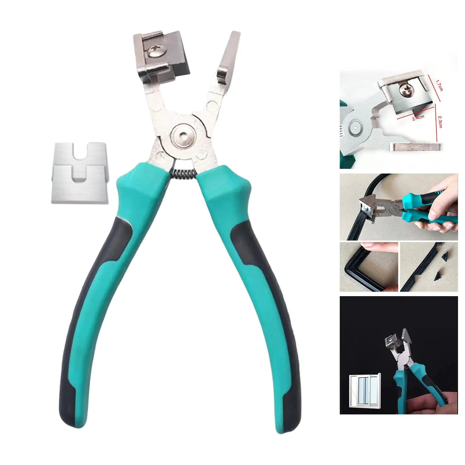 Right Angle Plier Sealing Strip Plier Rust Resistant Rubber Strip Scissors