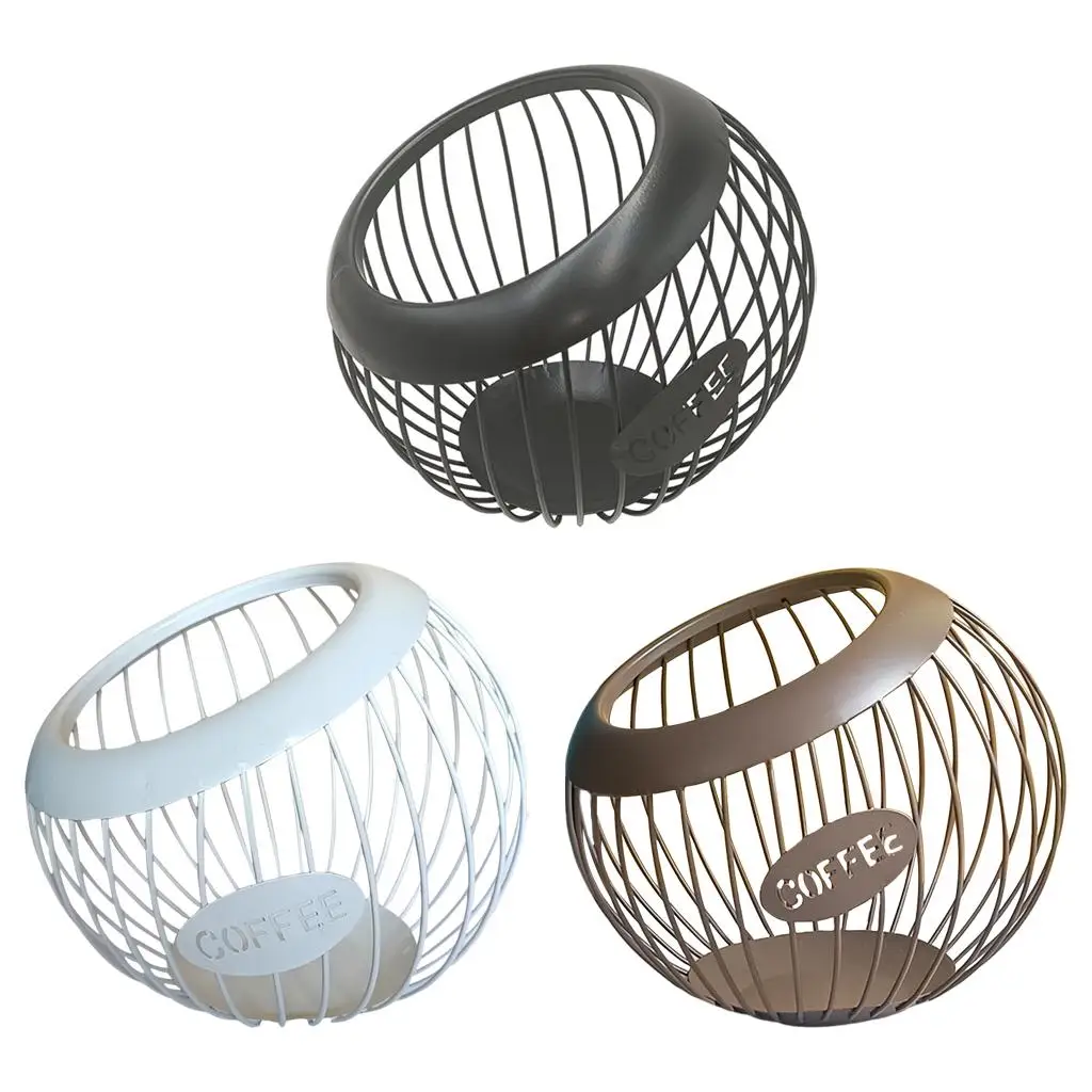 Nest Shape Storage Basket Expresso Coffee Cup Espresso Holder Holder Large Capacity Organizer, Easy to Access