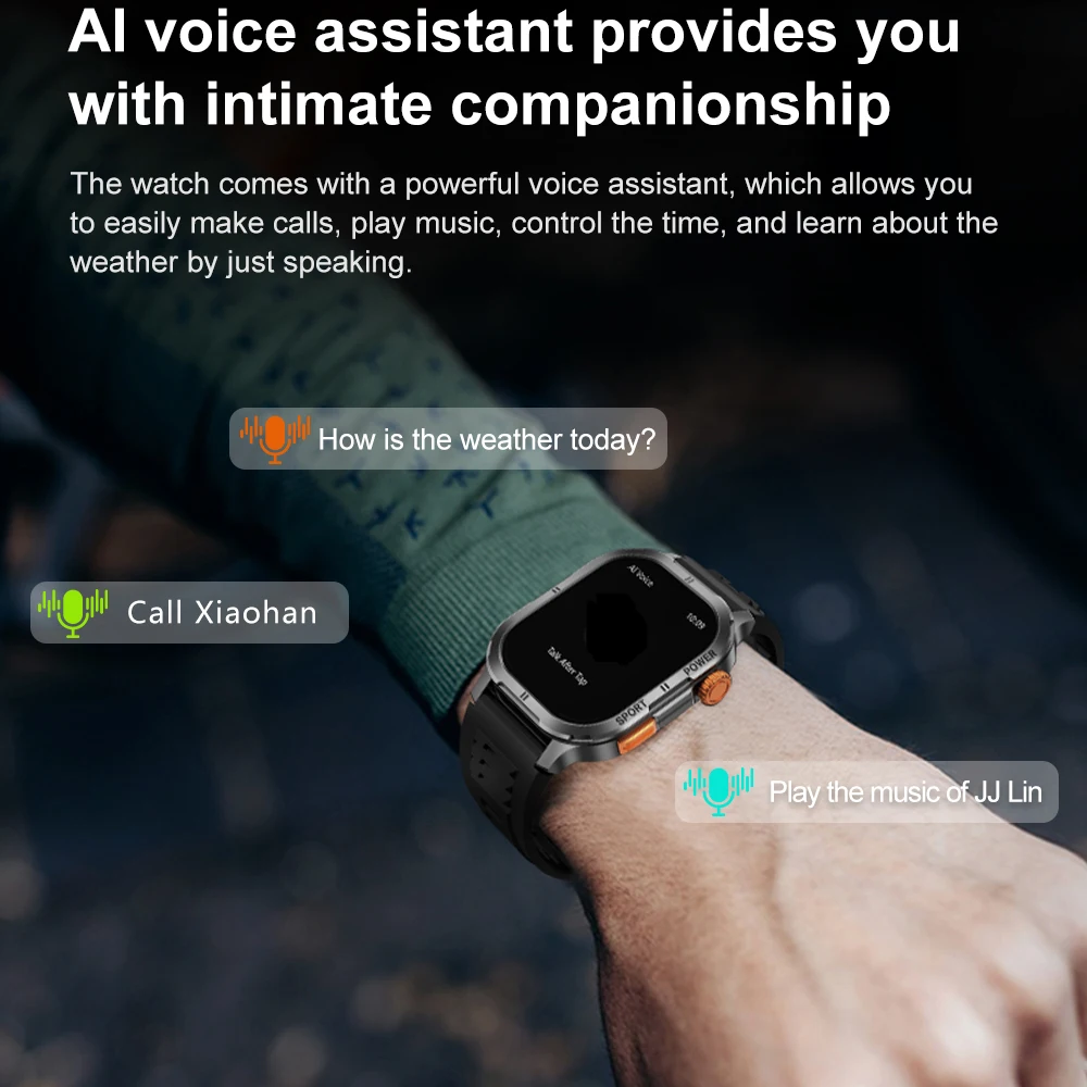 ساعة ذكية للرجال معدل ضربات القلب الرياضة لتقوم بها بنفسك الهاتفي 410*502 AMOLED شاشة التحكم عن بعد Smartwatch النساء 350mAh مقاوم للماء مراقبة الصحة