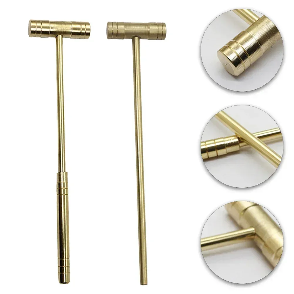 175mm Small Brass Hammer 1pcs Copper Detachable Handle For Clock Watch Repairing Hammer Hand Tools Multifunction Brand New