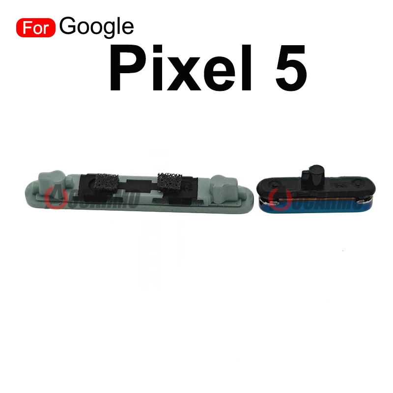 Green Black For Google Pixel 5 6 Pro Volume Up Down Power On Off Side Key Button Replacement Parts